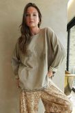 Original Hippie Sweatshirt Vintage Wash Mocha /40=